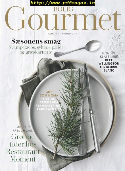 Mad & Bolig Gourmet – november 2019 Cover