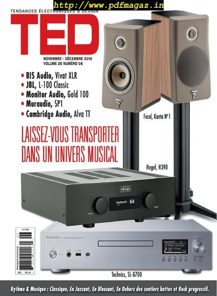 Magazine TED par QA&V – novembre 2019 Cover