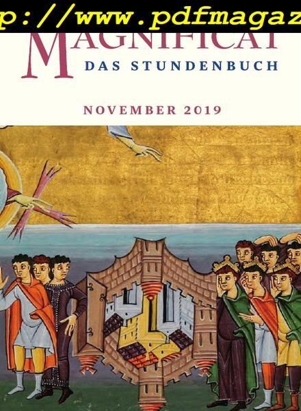Magnificat – November 2019 Cover