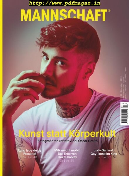 Mannschaft Magazin – November 2019 Cover