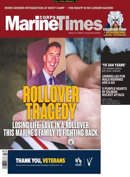 Marine Corps Times – November 2019 Cover