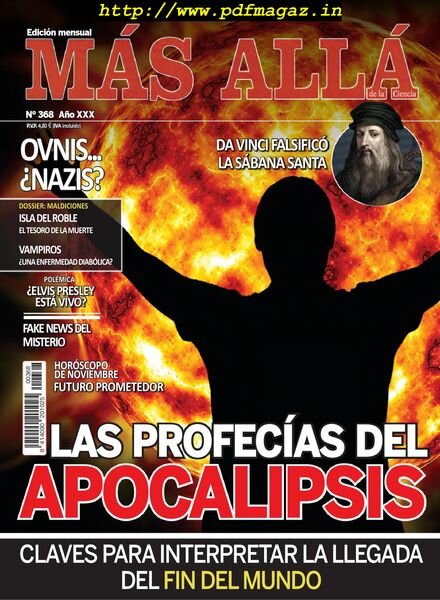 Mas Alla – noviembre 2019 Cover