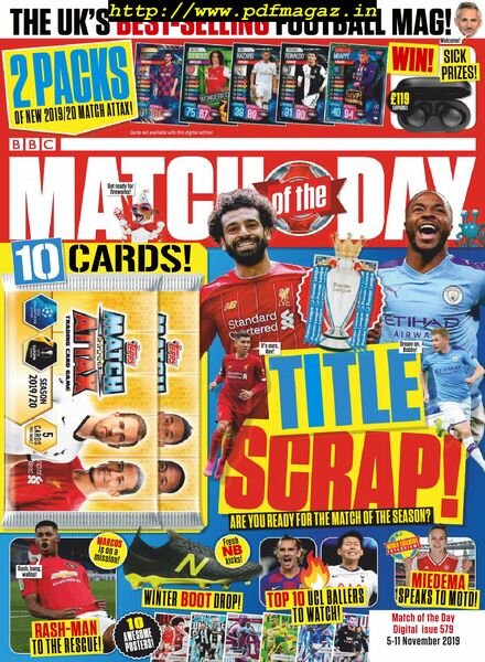 Match of the Day – 05 November 2019 Cover