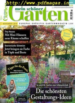 Mein schOner Garten – November 2019