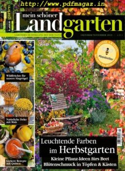 Mein schOner Landgarten – Oktober-November 2019