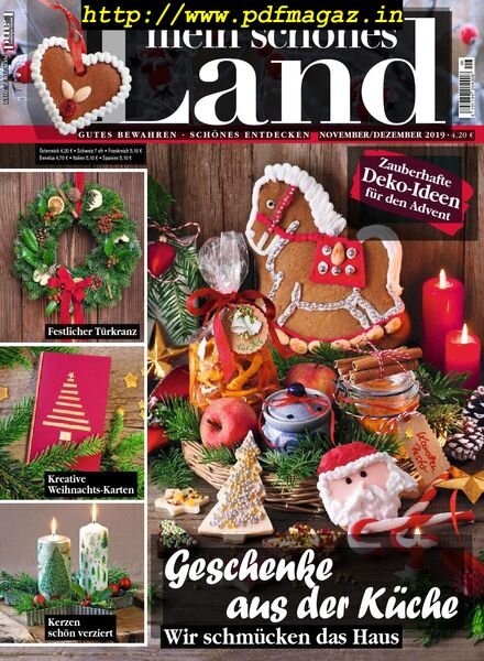 Mein schOnes Land – November-Dezember 2019 Cover