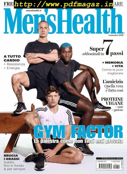 Men’s Health Italia – Novembre 2019 Cover