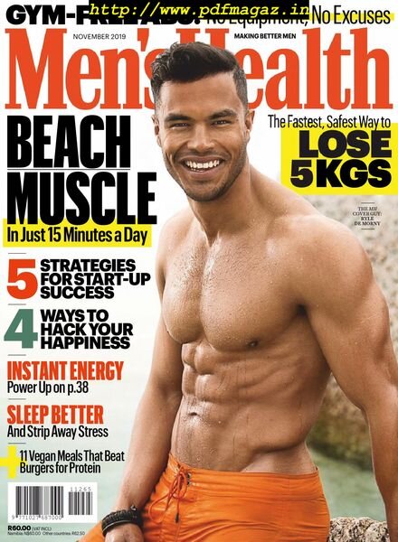 Men’s Health South Africa – November 2019 Cover