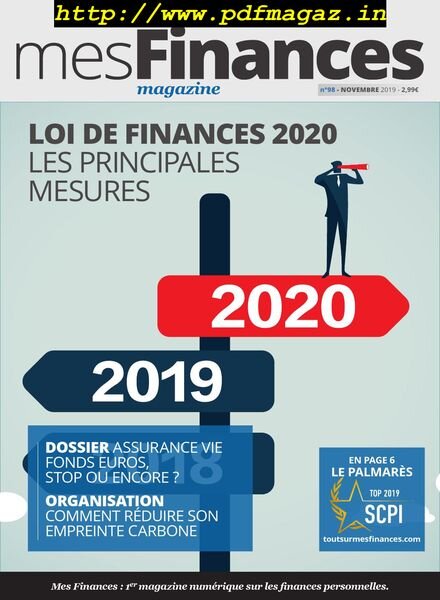 mes Finances – 08 novembre 2019 Cover
