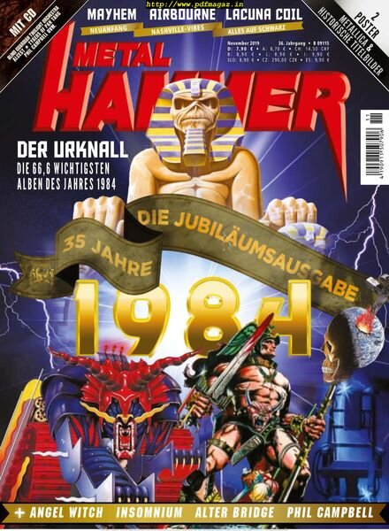 Metal Hammer Germany – November 2019 Cover
