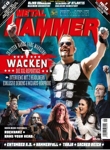 Metal Hammer Germany – September 2019 Cover