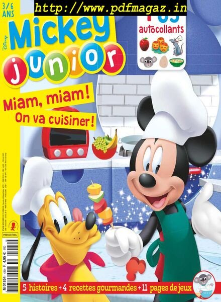 Mickey Junior – novembre 2019 Cover