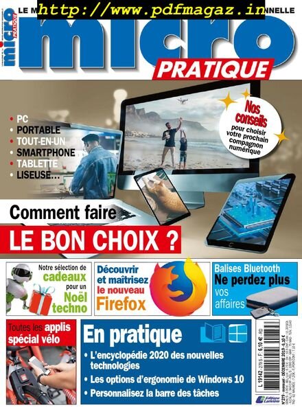 Micro Pratique – decembre 2019 Cover