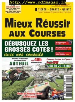 Mieux Reussir aux Courses – novembre 2019