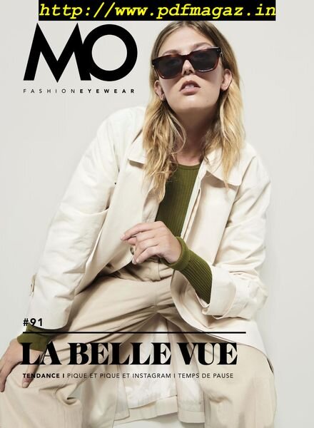 Mo Fashion Eyewear – novembre 2019 Cover
