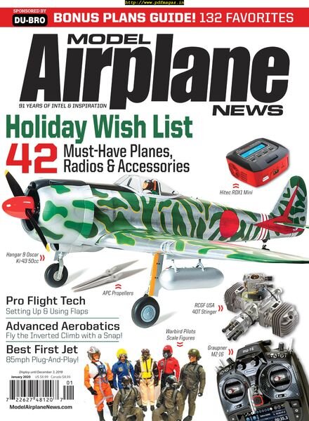 Model Airplane News – January 2020 Cover