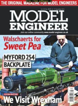 Model Engineer – 8 November 2019