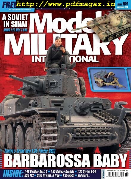 Model Military International – December 2019 Cover