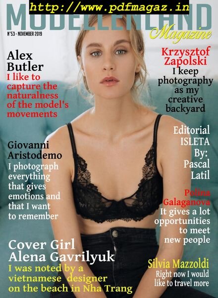 Modellenland Magazine – November 2019 Cover