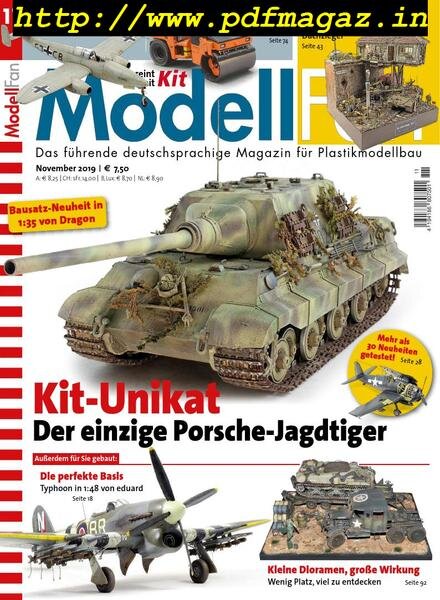 ModellFan – November 2019 Cover
