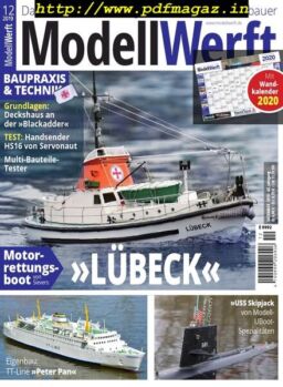 ModellWerft – Dezember 2019