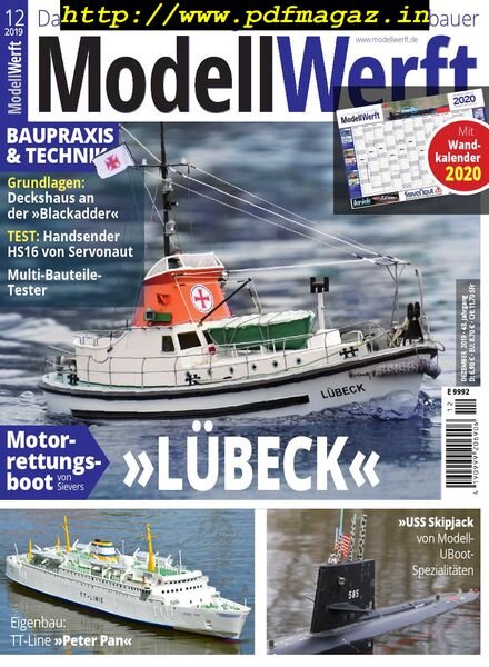 ModellWerft – Dezember 2019 Cover