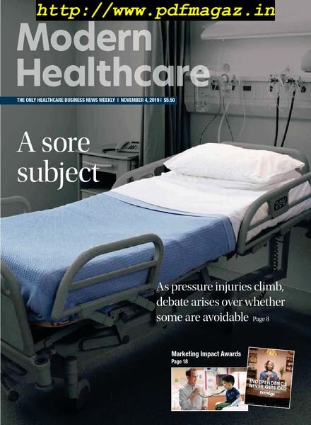 Modern Healthcare – November 04, 2019 Cover