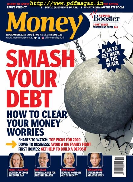 Money Australia – November 2019 Cover
