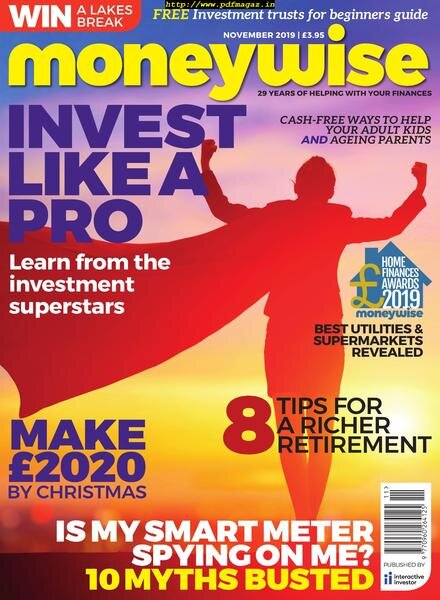 Moneywise – November 2019 Cover