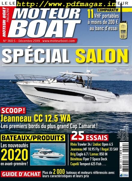 Moteur Boat – decembre 2019 Cover