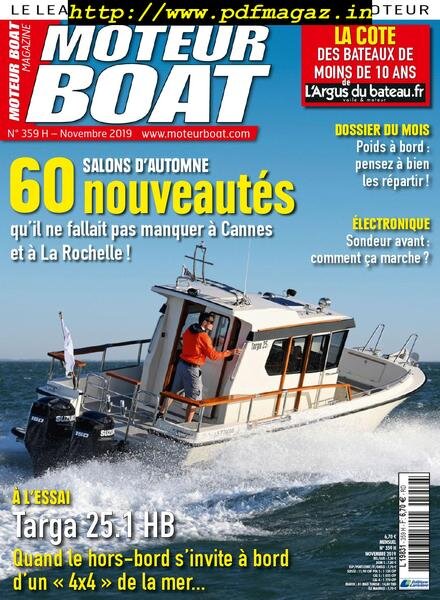 Moteur Boat – novembre 2019 Cover