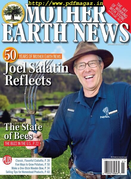 Mother Earth News – December-January 2019 Cover