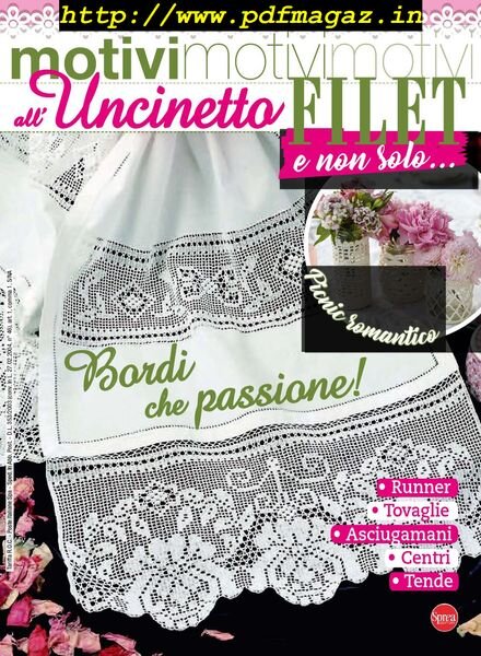 Motivi all’Uncinetto – Maggio-Giugno 2019 Cover