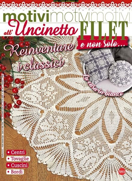 Motivi all’Uncinetto – novembre 2019 Cover