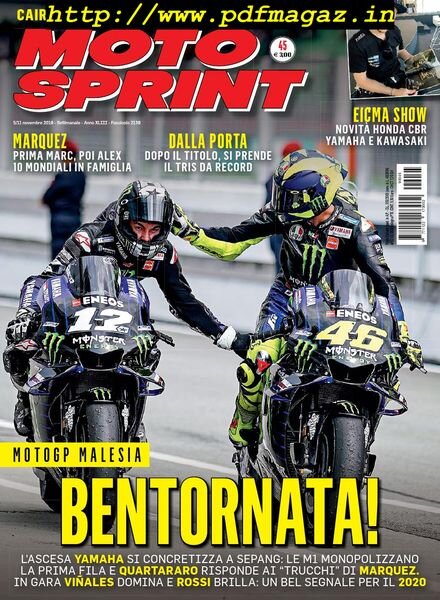 Moto Sprint – 5 Novembre 2019 Cover