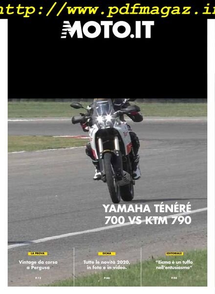 Moto.it Magazine – 12 Novembre 2019 Cover