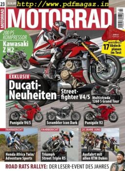 Motorrad – 25 Oktober 2019