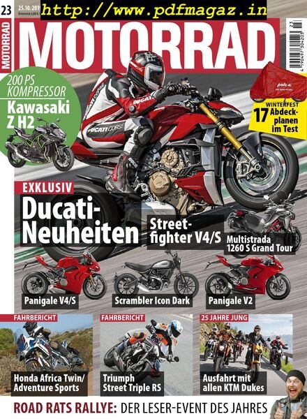 Motorrad – 25 Oktober 2019 Cover