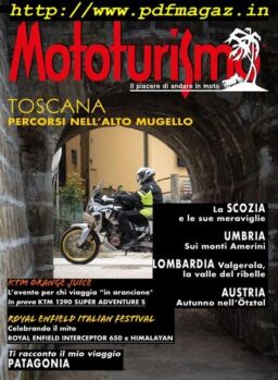 Mototurismo – Settembre-Ottobre 2019
