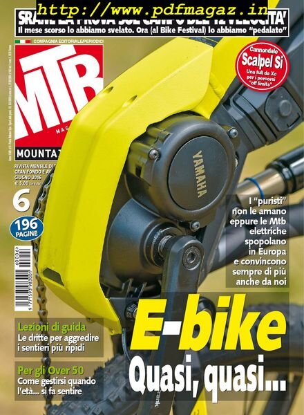 MTB Magazine – Giugno 2016 Cover