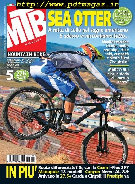 MTB Magazine – Maggio 2015 Cover