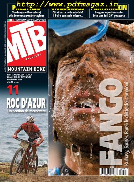 MTB Magazine – Novembre 2014 Cover