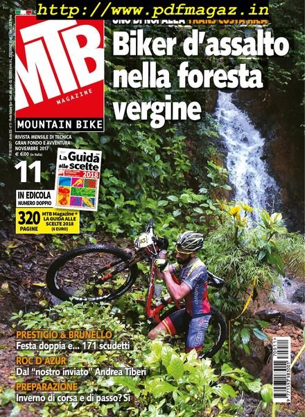 MTB Magazine – Novembre 2017 Cover