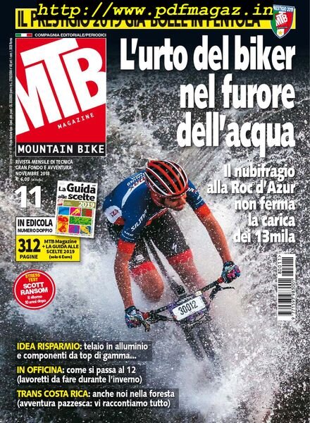 MTB Magazine – Novembre 2018 Cover