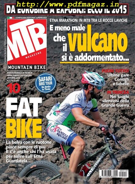 MTB Magazine – Ottobre 2014 Cover