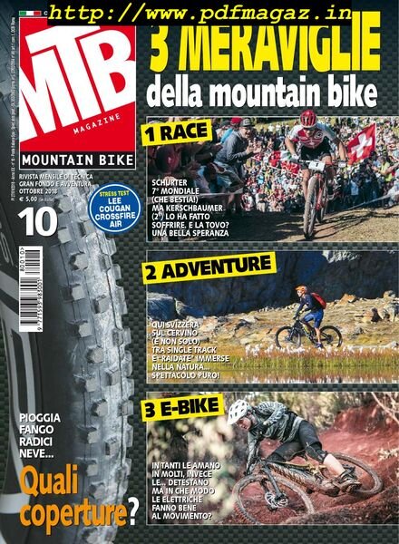 MTB Magazine – Ottobre 2018 Cover