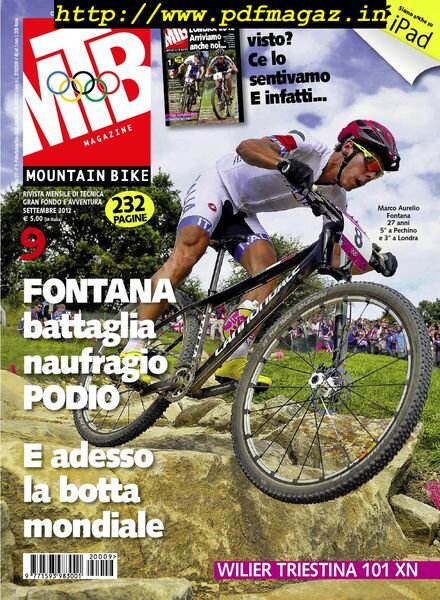 MTB Magazine – Settembre 2012 Cover