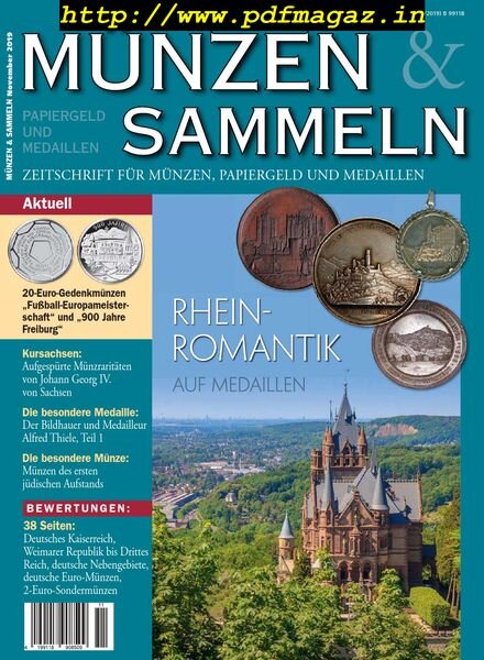 Munzen & Sammeln – November 2019 Cover