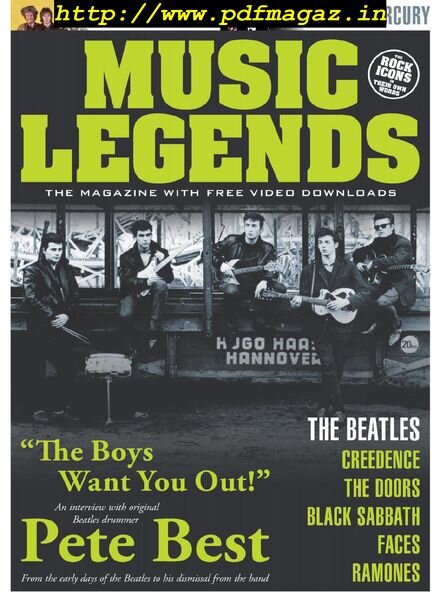 Music Legends – Issue 3, 2019 Cover