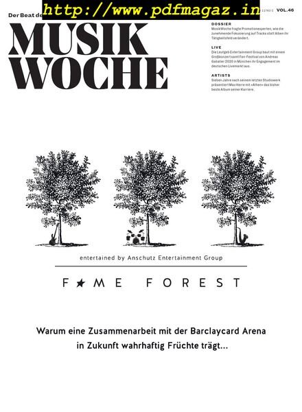 Musikwoche – 11 November 2019 Cover